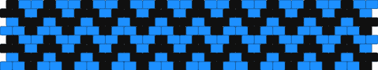 Blue and black triangles - light blue,black