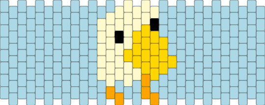 goos - light blue,goose,silly