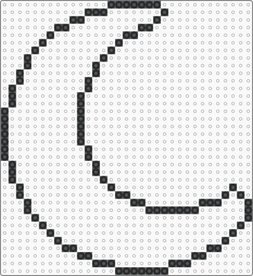 moon template - black