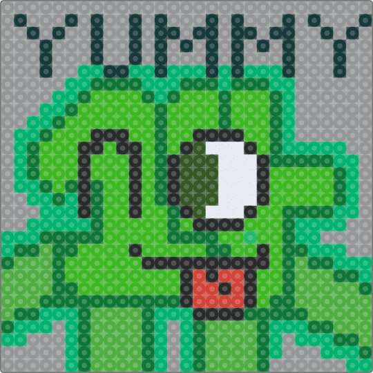 14! - gray, green