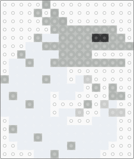 White lizard (rain world) - white,beige