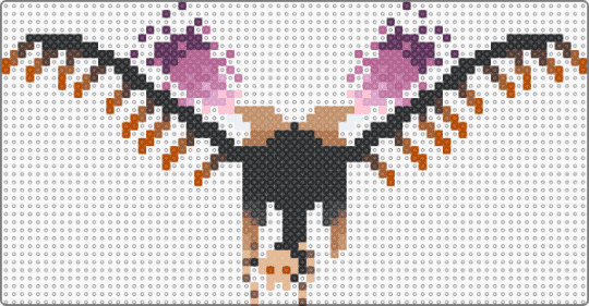 King Vulture (Rain world) - tan,pink,rain world