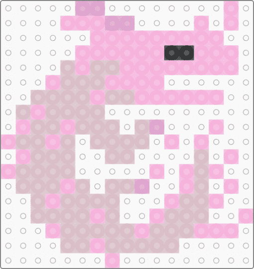 Strawberry lizard (rain world downpour) - pink,beige