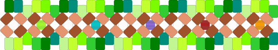 Stardew Valley x-cuff - green,yellow,red,orange,video games,stardew,nature