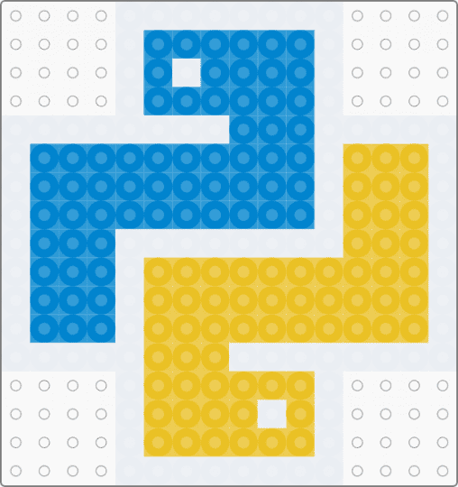 Python Logo - blue, code, computer, computer science, python, yellow