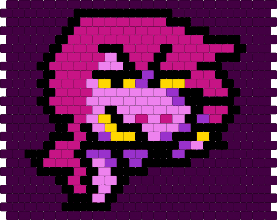 susie banner tapestry thing - pink,deltarune,susie deltarune,toby fox,tapestry,banner
