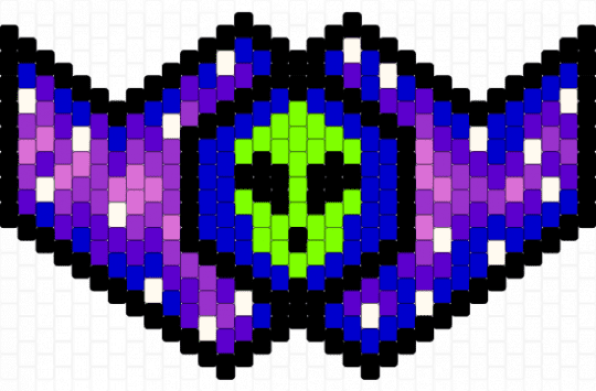 outer space mask - purple,mask,space,alien