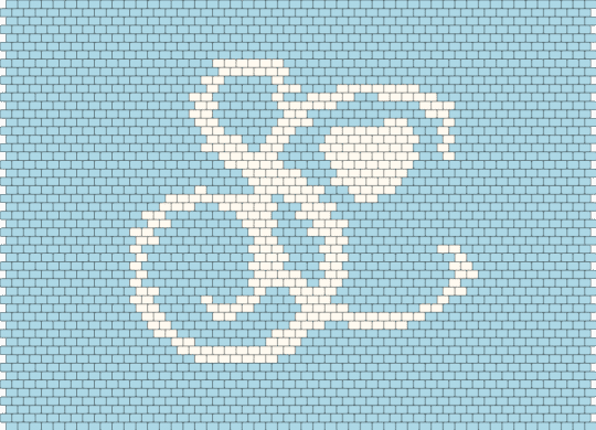 Sabrina Carpenter logo - light blue