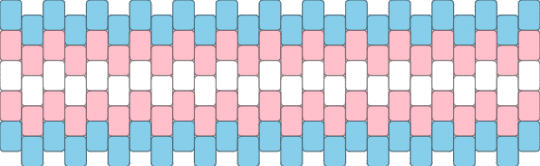 trans cuff - light blue,pink