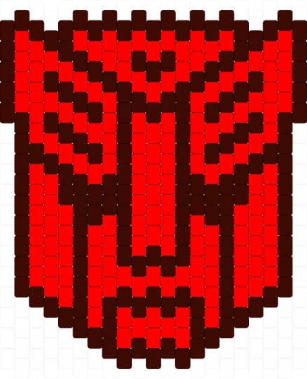 Autobot symbol - brown, red