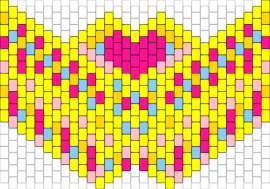 cool funky yelow confetti-ish v2 - colorful,mask,heart,funky,vibrant,confetti,piece,positivity,radiates,multicolore