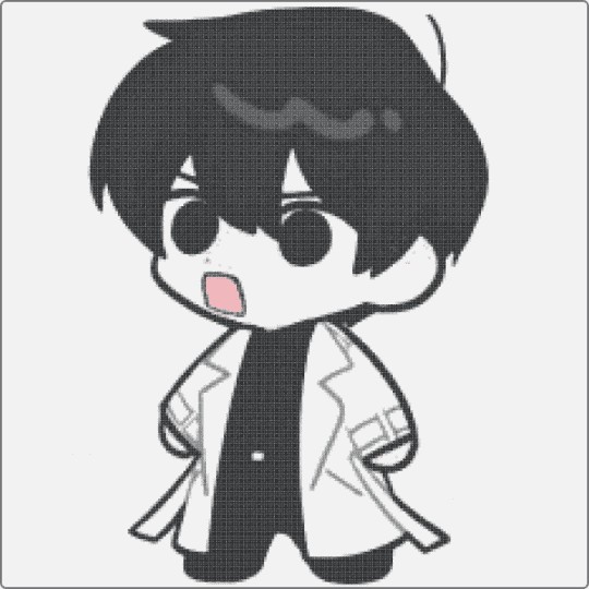 Kim Dokja chibi - white,beige,gray,kimdokja,orv,omniscient readers viewpoint,kim dokja,omniscient reader viewpoint,dokja