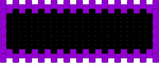 black + purple bag (bottom panel) - black,purple,panel,bag