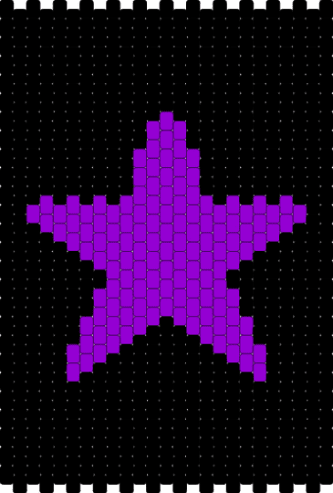black + purple bag (panel 2) - black,purple,star,bag,panel