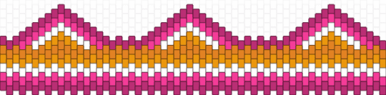 Lesbian Crown - pink,orange