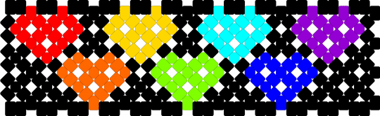 The seven human souls x base - black, cuff, heart, purple, rainbow, undertale, undertale souls, x base