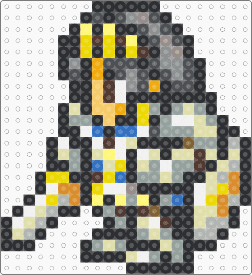 FFXIV Paladin - paladin,character,video game,armor,sword,fantasy xiv,rpg,mmo,gaming,black,gray,yellow,final fantasy xiv,final fantasy