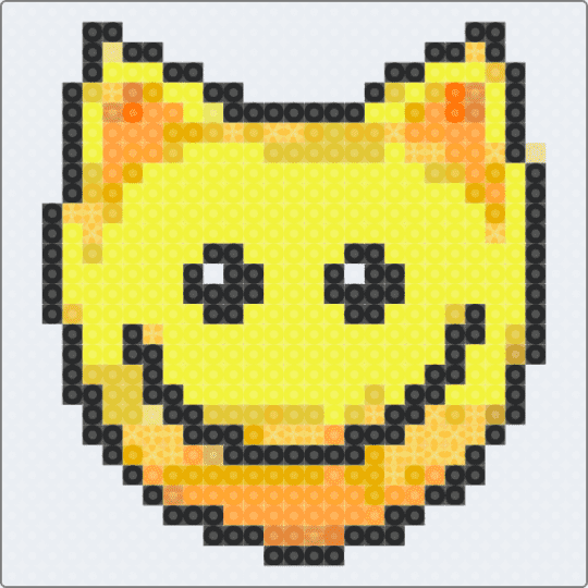 Animal jam happy - yellow,animal jam,game,furry,emoji,aj