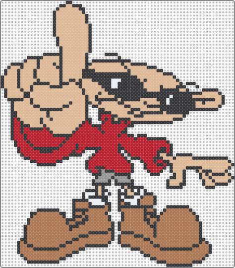KND número 1 - knd,kids next door,character,number one,tv show,cartoon,animation,beige,tan