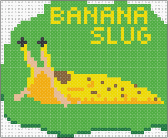 Banana Slug - green