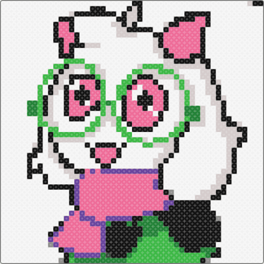 Cute Ralsei - white,beige,pink,green,deltarune,ralsei,undertale,cute