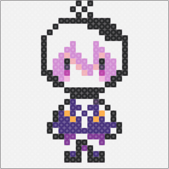 Vflower - white,pink,purple