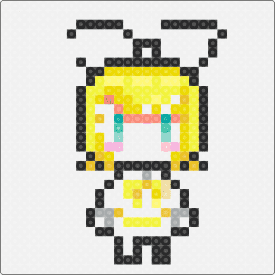 Kagamine rin - white,yellow