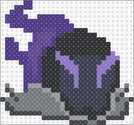 silent salt cookie (unfinished) - purple,cookierun,cookie run kingdom