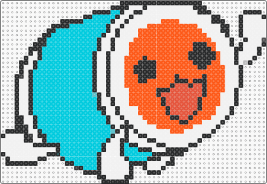 Don-Chan - white,light blue,orange,taiko,donchan