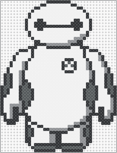 Baymax - baymax,big hero six,character,big hero 6,movie,disney,robot,cartoon,animation,white,gray,pink