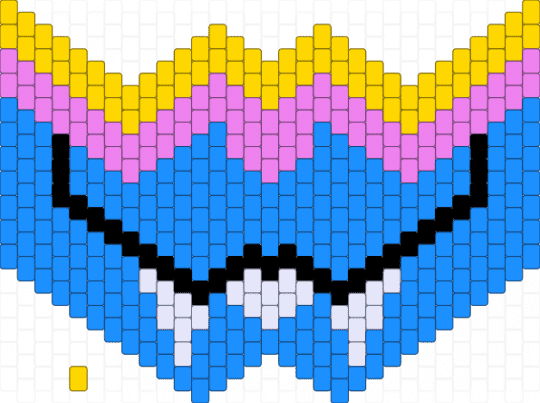 Yatta Mask Pattern - light blue,video game,colorful,dandys world,cute,mask