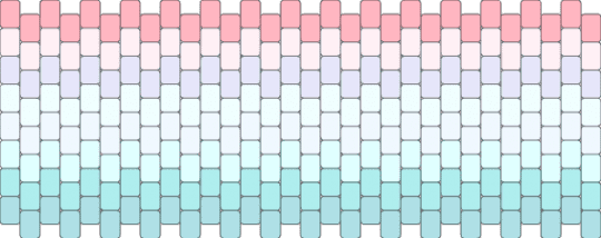 Pink-Blue Gradient - white,pink,light blue