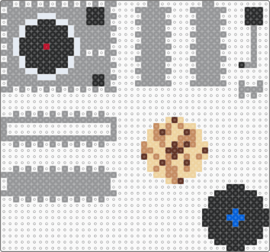 Maybe working turntable w tortilla vinyl - gray