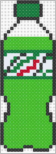 Mtn dew bottle - green