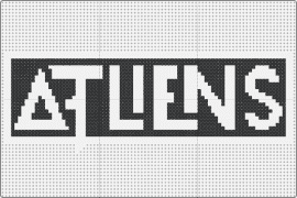 ATLiens - atliens,dj,edm,music,typography,urban,modern,entertainment,electronic,black,white