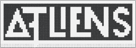 ATLiens - atliens,dj,edm,music,typography,urban,modern,entertainment,electronic,black,whit
