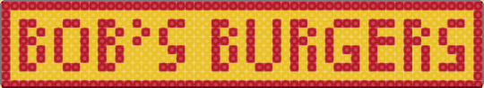 bob's burgers - bobs burgers,sign,text,animation,tv show,cartoon,red,yellow