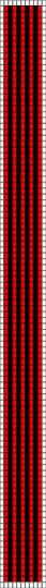 SKZ Bag pt 5 strap - white,red