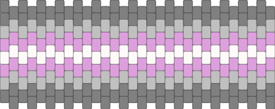 Demi girl cuff - gray,demi girl,cuff,pride