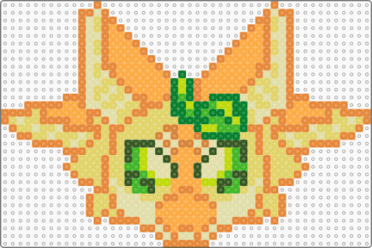 lemonshork ! kaiju paradise perler charm - orange,yellow,shark,shork,kp,kaiju paradise,character,changed,transfur,gootraxian
