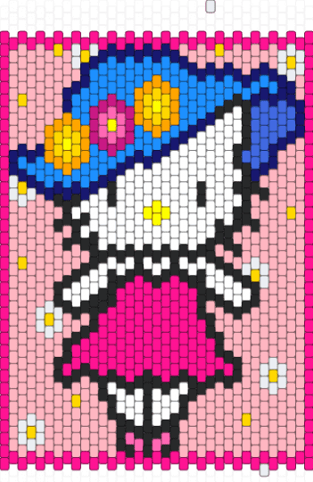 Hello Kitty bag panel - hello kitty,sanrio,pink