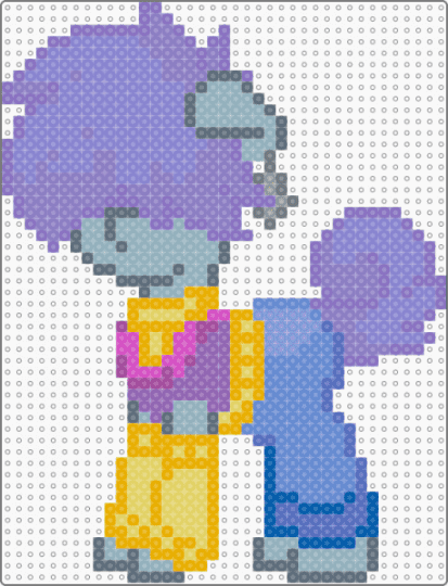 Mystery (again) but ponytown-ified - pink,blue,kpdh,mystery,saja boys