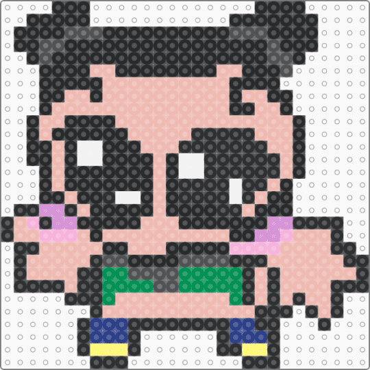 Lil goober (Zoey) - black,beige