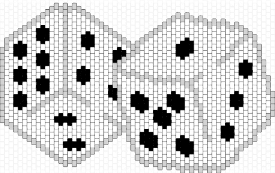 Dice - big, big pattern, dice, greyscale, large, large pattern, panel, white