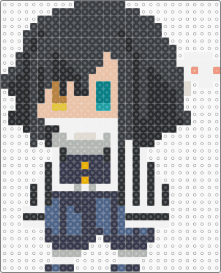 Demon Slayer Iguro Obanai Sprite - black,beige,blue,purple,anime,demon slayer,hashira,iguro obanai,iguro,obanai,kimetsu no yaiba