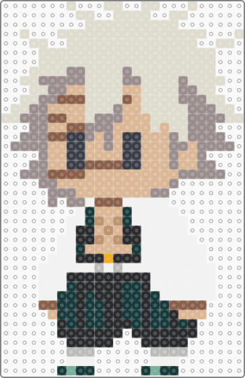 Demon Slayer Shinazugawa Sanemi Sprite - beige,gray,demon slayer,kimetsu no yaiba,sanemi,shinazugawa,anime