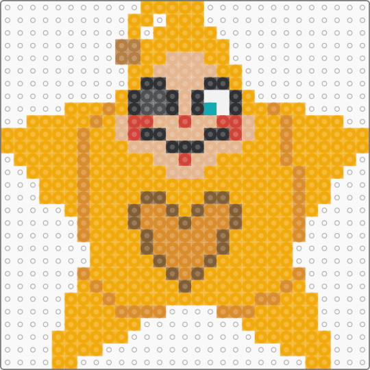 FNAF SotM Star Orphan Yellow - orange,fnaf,five nights at freddys,secret of the mimic,star orphan,scott cawthon,steel wool studios,murrays costume manor,star orphan night light