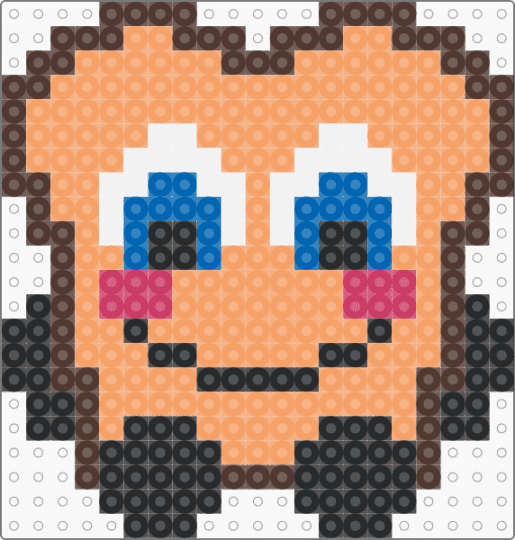 RyeToast Keychain - orange,brown,ryetoast,fnaf,fnaf theorist,fnaf youtuber,youtuber,youtuber mascot