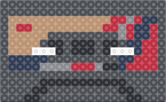 FNAF Help Wanted Cassette Stand - gray,fnaf,five nights at freddys,help wanted,scott cawthon,steel wool studios,tape girl