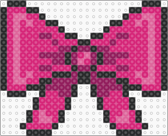 Pink bow🎀 - bow,ribbon,fashion,accessory,black,pink